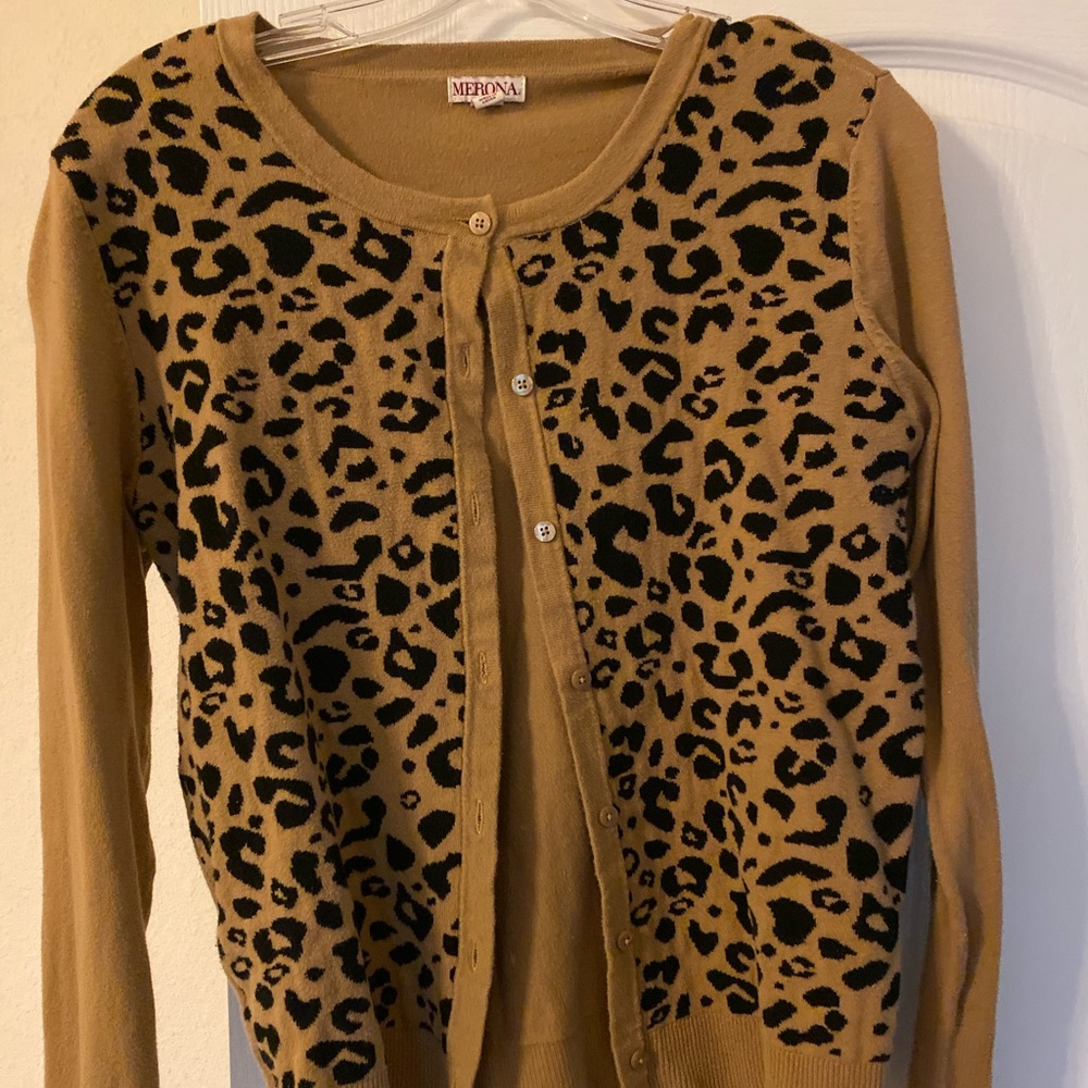 Leopard print Cardigan